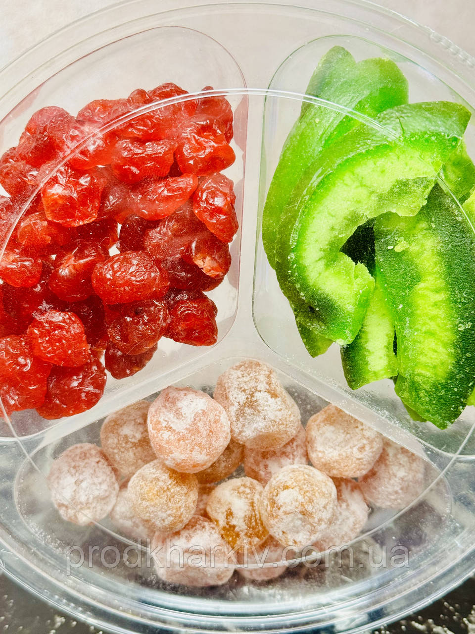 Набір Вишня Кумкват цукати Помело