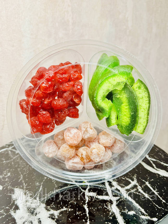 Набір Вишня Кумкват цукати Помело, фото 2