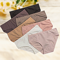 Набір жіночих трусиків 7 шт Nicoletta батальна серія  Розміри 2XL 3XL 4XL 5XL