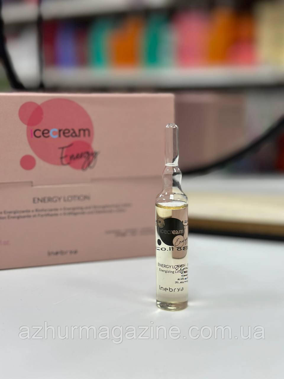 Лосьйон проти випадіння волосся Inebrya Ice Cream Energy Lotion Intensive Effect 1шт 10 мл