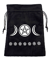 Мішечок для карт таро "Фази місяця"