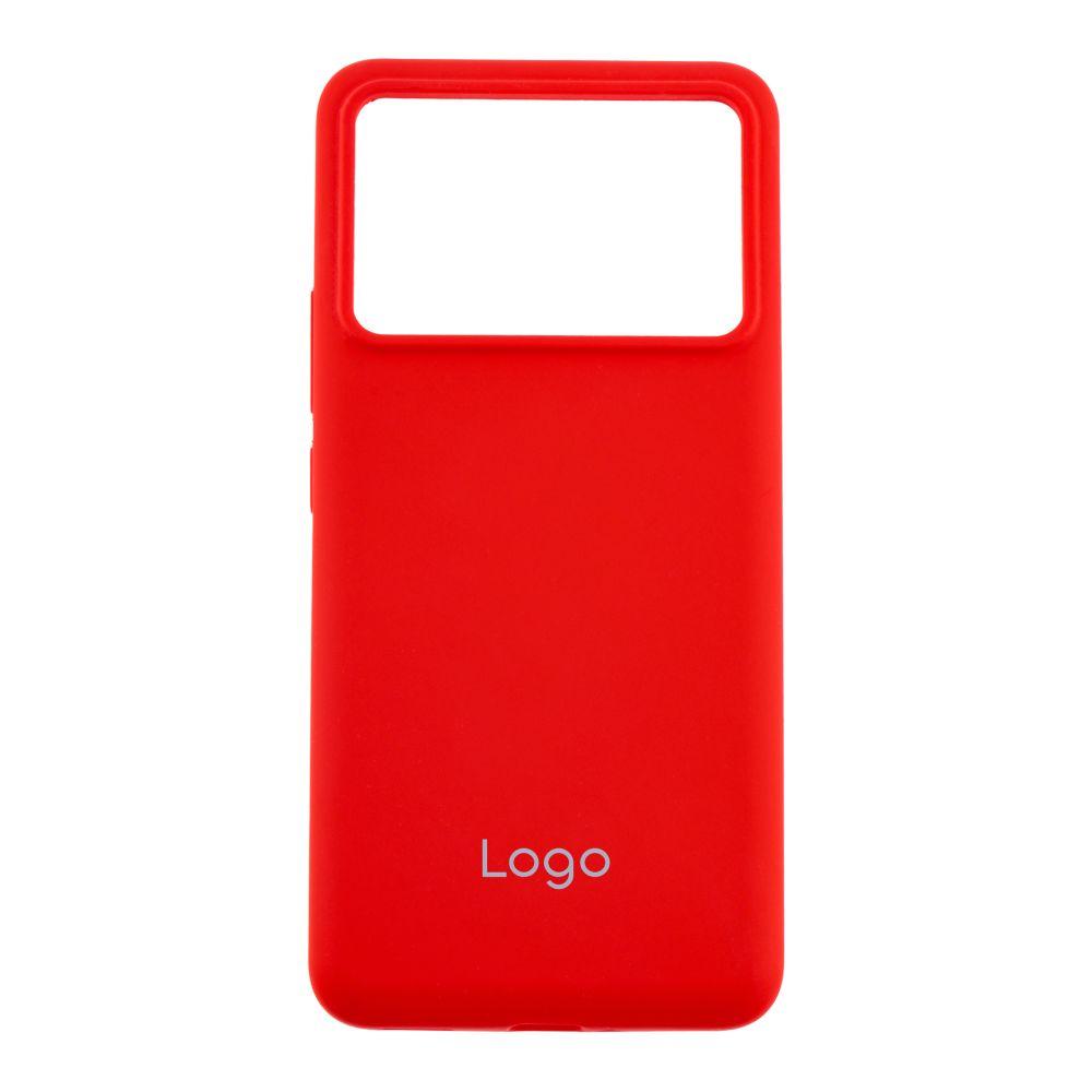 Чохол Liquid Silicone (AA) для Xiaomi Poco F6 Pro Колір 14.Red