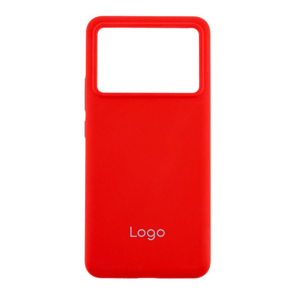 Чохол Liquid Silicone (AA) для Xiaomi Poco X6 Pro 5G Колір 14.Red