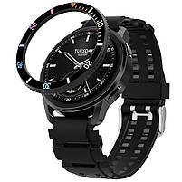 Безель Multicolor та силіконовий ремінець для смарт годинника Xiaomi Watch S3/S4, фото 3