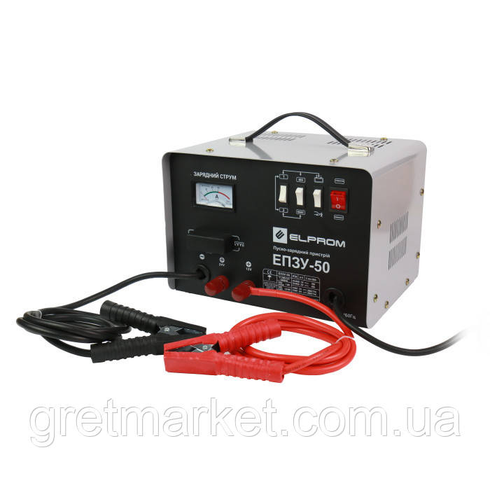 Пуско-зарядний пристрій Елпром ЕПЗУ-50, фото 1