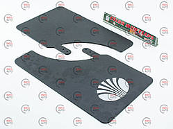 Бризковик Daewoo (2шт) лого Daewoo Speed Master плоский 230*375