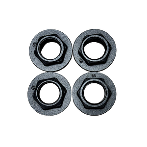 Комплект для секционных радиаторов 1/2" Мирадо черный без креплений