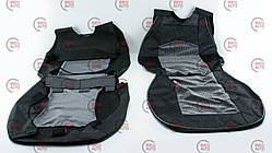 Майки передні 1+1 тканина (закритий торець) сірі