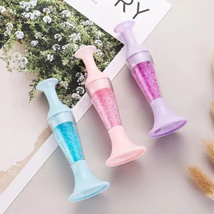 Стилус для алмазної мозаїки 3 шт, набір зі стійкою підставкою та зручним контейнером для зберігання кристалів, фото 1