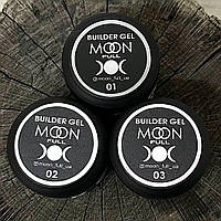 Набір гелів для нарощування "Basic" Moon Full
