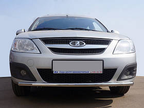 Передня нижня труба ST008 (нерж.) 60 мм для Dacia Logan MCV 2004-2014 рр