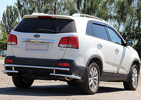 Задня дуга AK003-2 (нерж.) для Kia Sorento II XM 2009-2014 рр