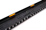 Бокові пороги Dakar V1 з LED (2 шт, метал) для Toyota Hilux 2015- рр, фото 6