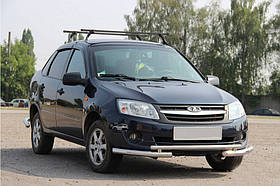 Передній захист ST009-2 для Lada Granta