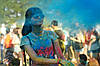 Фарба Холі (Гулал), Синя, фасування 100 грам, суха порошкова фарба для фестивалів, фотосесій, флешмобів, фото 9