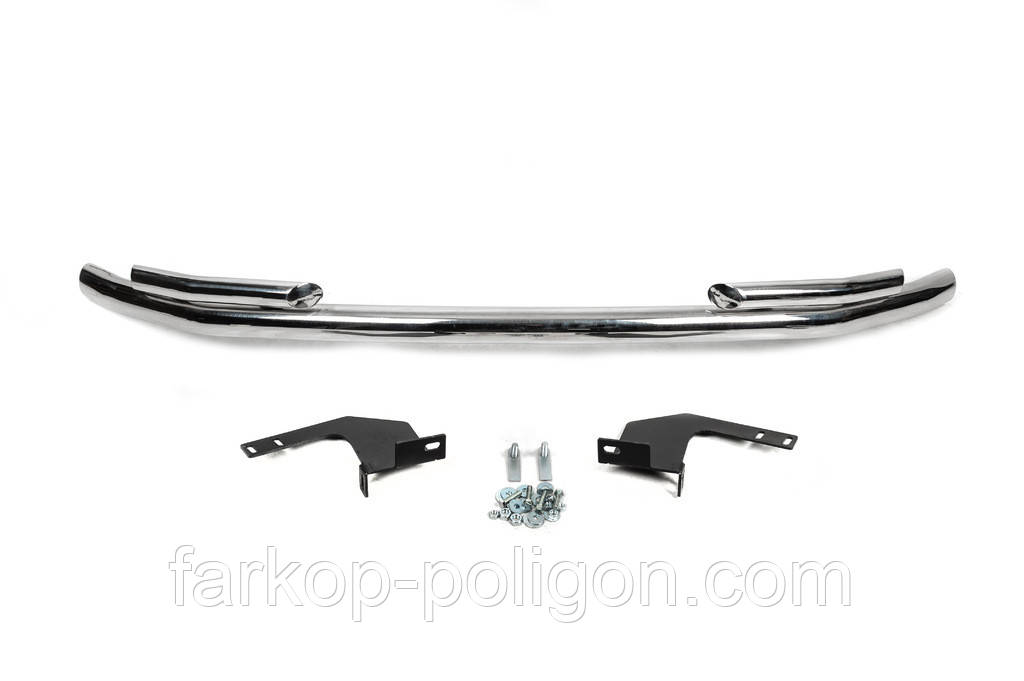 Нижня губа ST009 City bar (нерж) для Volkswagen T5 2010-2015 рр, фото 1
