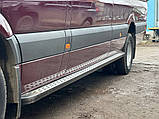 Бокові пороги DOT-Line (2 шт., Алюм.) Середня база для Volkswagen Crafter 2006-2016 рр, фото 5