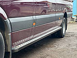 Бокові пороги DOT-Line (2 шт., Алюм.) Середня база для Volkswagen Crafter 2006-2016 рр, фото 7