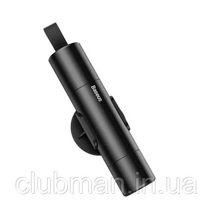 Автомобільний молоток Baseus Sharp Tool Safety Hammer Dark gray, фото 1