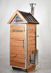 Коптильня гарячого і холодного копчення Сімейна PRO (57х65х130 см, до 15 кг) ПІД ЗАМОВЛЕННЯ