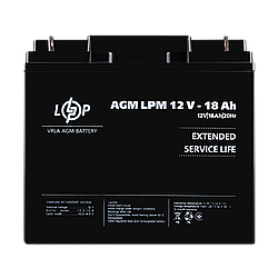 Акумулятор AGM LPM 12V - 18 Ah