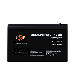 Акумулятор AGM LPM 12V - 12 Ah