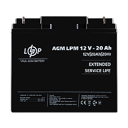 Акумулятор AGM LPM 12V - 20 Ah