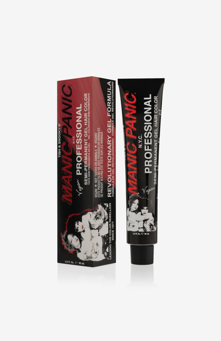Manic Panic Professional Red Velvet Напівперманентний професійний прямий, фарбник яскраво вишнево - червоного відтінку, 118мл