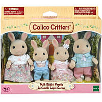 Calico Critters CC2075 Родина Молочних кроликів Sylvanian Families