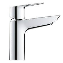 Одноважільний змішувач для раковини M-Size Grohe BauLoop New з нажимним донним клапаном (23886001), фото 6