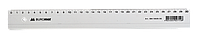 Линейка пластиковая 30см, прозрачная, в блистереBM.5826-30