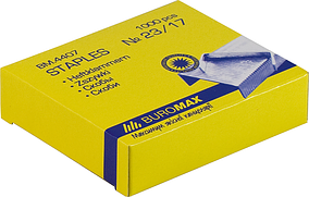 Скоби Buromax № 23/17 1000шт., ЛЮКСВМ.4407