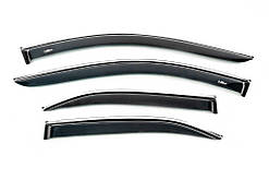 Вітровики з хромом молдингом USA (4 шт, HIC) для Toyota Camry 2006-2011 рр
