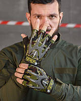 Тактичні рукавички Безпалі Мультикам M-PACT Mechanix