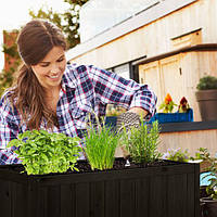 Ялицеве підняте ліжко Коричневий и чорний