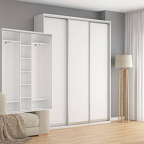 Шафа Купе (2) Шир від 1800 до 2400 мм., Вис 2400 мм., Гл 450 мм.