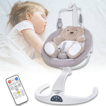 Центр для новонароджених з пультом, музикою та таймером EL CAMINO ME 1077 HUGS Beige