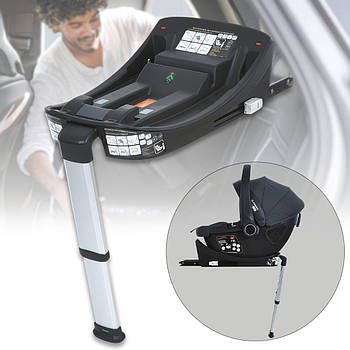 База-кріплення для дитячого автокрісла з ISOFIX та опорною ногою ME 1176 i-LINE Base