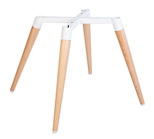 Каркас стільця Wood з металевими накладками white (Новий Стиль ТМ)