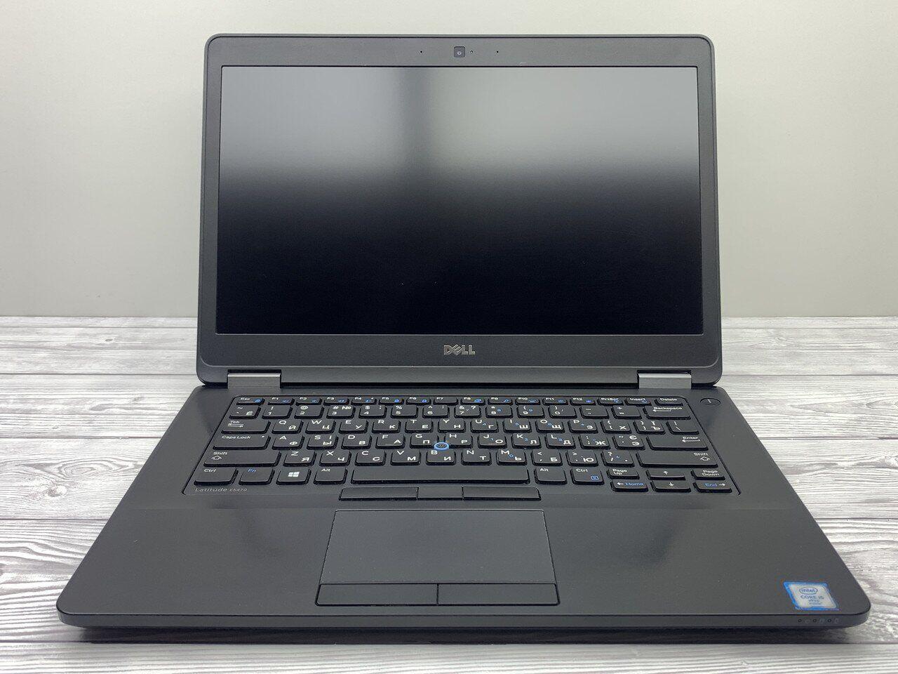 Б/в Ноутбук Б-клас Dell Latitude E5470 14" 1920x1080| Core i5-6300U| 8 GB RAM| 240 GB SSD| UHD 520
