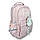 Текстильний рюкзак для дівчат з відділенням для ноутбука та прихованою кишенею рожевий, фото 7