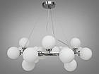 Підвісна люстра з плафонами кулями LQ7063/20CH, фото 2