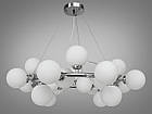Підвісна люстра з плафонами кулями LQ7063/20CH, фото 3