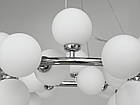 Підвісна люстра з плафонами кулями LQ7063/20CH, фото 4