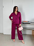 Костюм жіночий сорочка та штани 48-50 52-54 56-60, фото 5