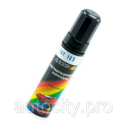 Олівець реставраційний MOTIP Toyota 1G3 Темно-сірий металік 12 мл, фото 1