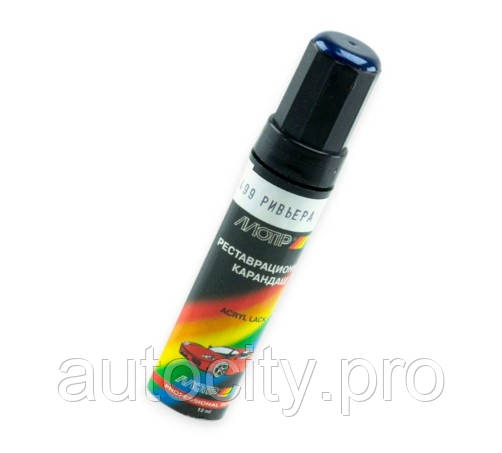 Олівець реставраційний MOTIP 499 Рів'єра синій металік 12 мл, фото 1