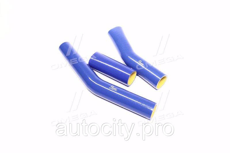 Патрубки радіатора ЗИЛ-130 (компл. 3 шт., силікон, STANDARD) TEMPEST, фото 1