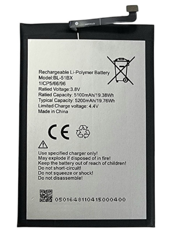 Акумулятор для Infinix Hot 11 / Hot 20 / Zero Ultra (BL-51BX) | 5200mAh, фото 1