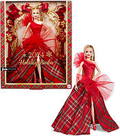 Лялька Барбі колекційна Святкова Barbie Signature 2024 Holiday Barbie Fashion Doll